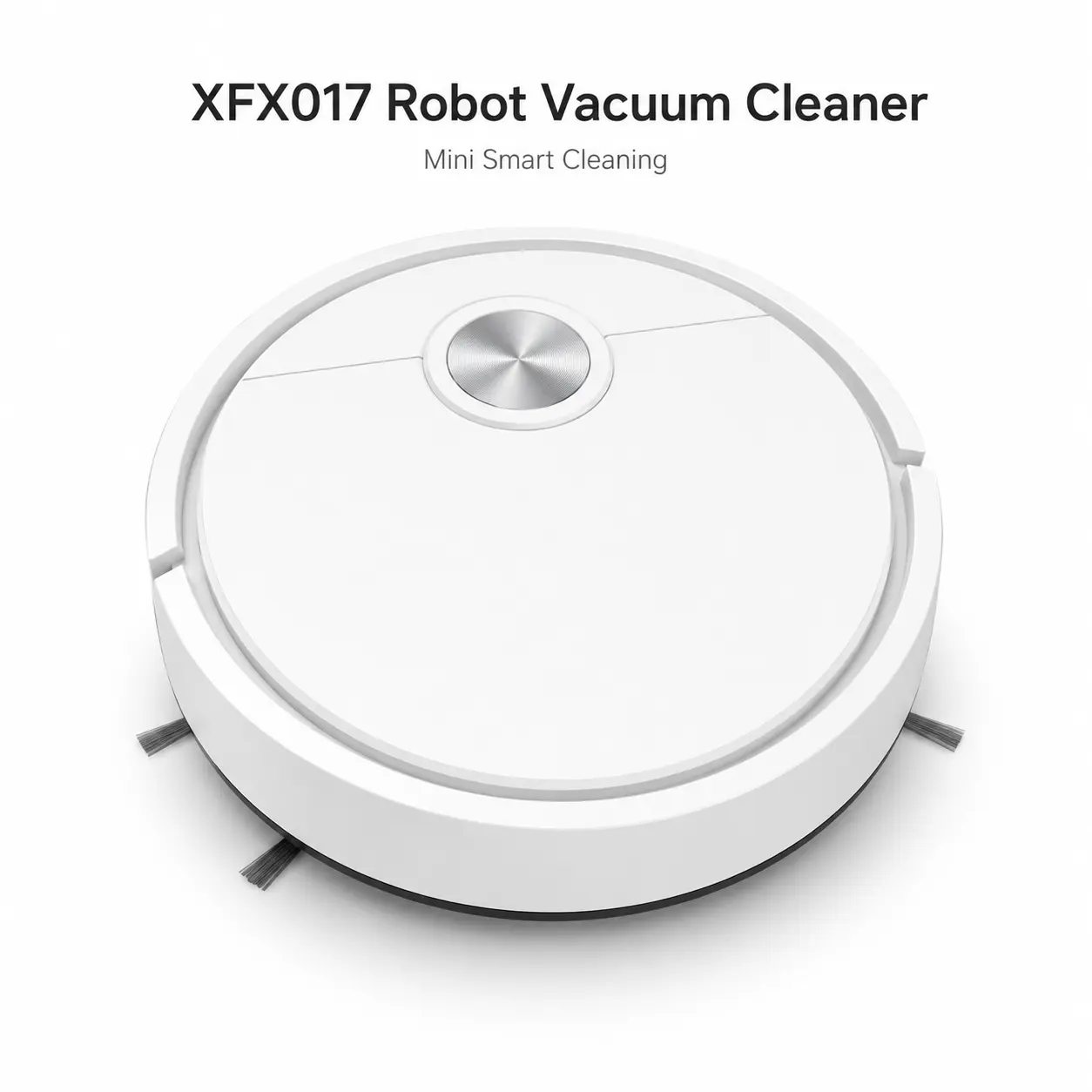 XFXO17 Compact Robotic Vacuum Cleaner for Hard Floors and Everyday Home Cleaning