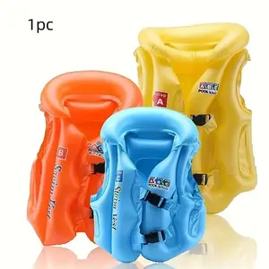 Adjustable Swim Vest, Float Coat for Boys and Girls, Life Jacket for Kids, Buoyancy Training Top, Swimming Aid Gear