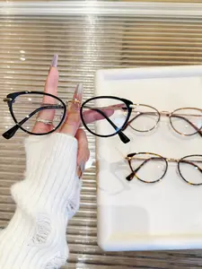 Women's Fashion Cat Eye Glasses, Elegant Frame, Detailed Design, Lightweight Comfortable Fit, Daily Wear, Perfect Mother's Day Gift, Everyday Wear Ready