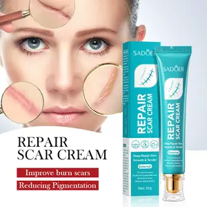 SADOER Scar Cream,Silicone Scar Gel,Scar Removal Cream,Scar Silicone Gel,Scar Gel,Scar Cream for Surgical Scars and Keloid Bump