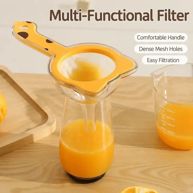 Multipurpose Fine-Mesh Strainer—Perfect for filtering coffee, tea, and sifting flour. This food-grade, multipurpose ultra-fine strainer is an ideal kitchen tool for cooking,