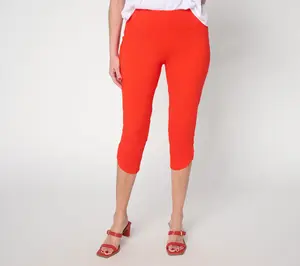 Women with Control Regular 86/14 Slim Leg Capri Empower Pant