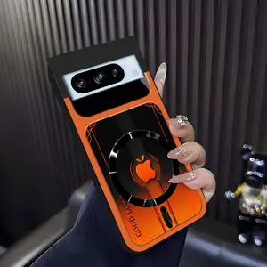 Luxury Sports Car Aesthetic MagSafe Case Anti-Scratch Magnetic Glass Cover for Google Pixel 8 Pro ---975