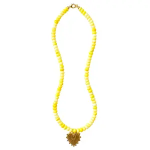 Long Paloma Necklace - Citron