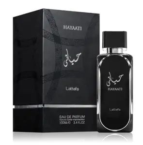 Lattafa Perfumes | Hayaati - Unisex Fragrance - 3.4 oz (100ml) - Long-Lasting | Nutmeg - Labdanum & Amber Fragrance