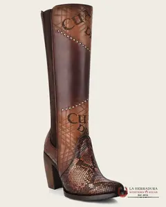 WOMENS CUADRA CASTAÑO VIDREADO TALL BOOT CU561