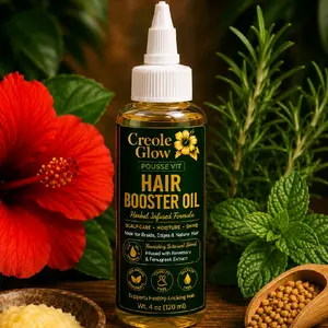 Organic Hair Growth Booster Oil| All Hair Types |4oz