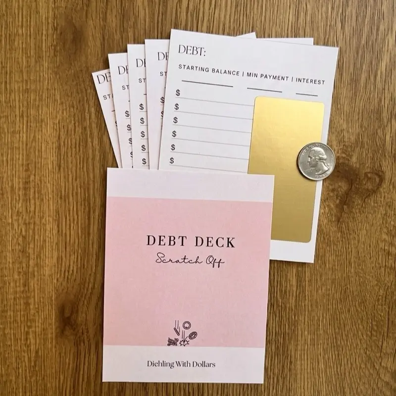 Strach Off Debt Deck - Gamify and Strategize Your Debt Payoff Journey