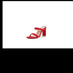 Women Open Toe Strap High Chunky Heeled Sandals