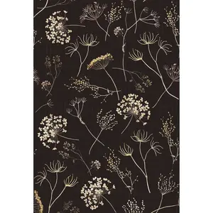 Peel and Stick Wallpaper Sheets 11x16" Queen Anne's Lace Design Eco-Friendly Removable 12 Sheets for Living Room Bedroom Kitchen Office