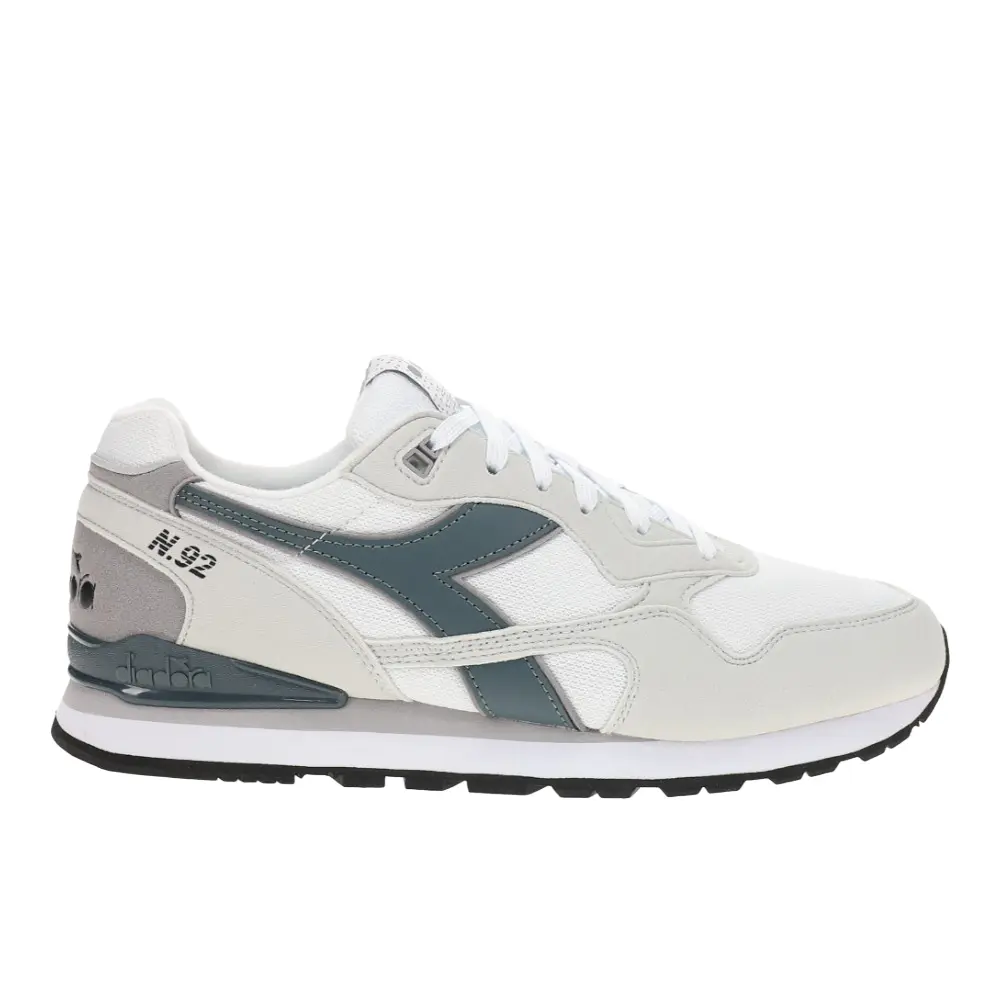 diadora Mens N.92 Lace Up Dd Comfort Sneakers Shoes Casual - Grey