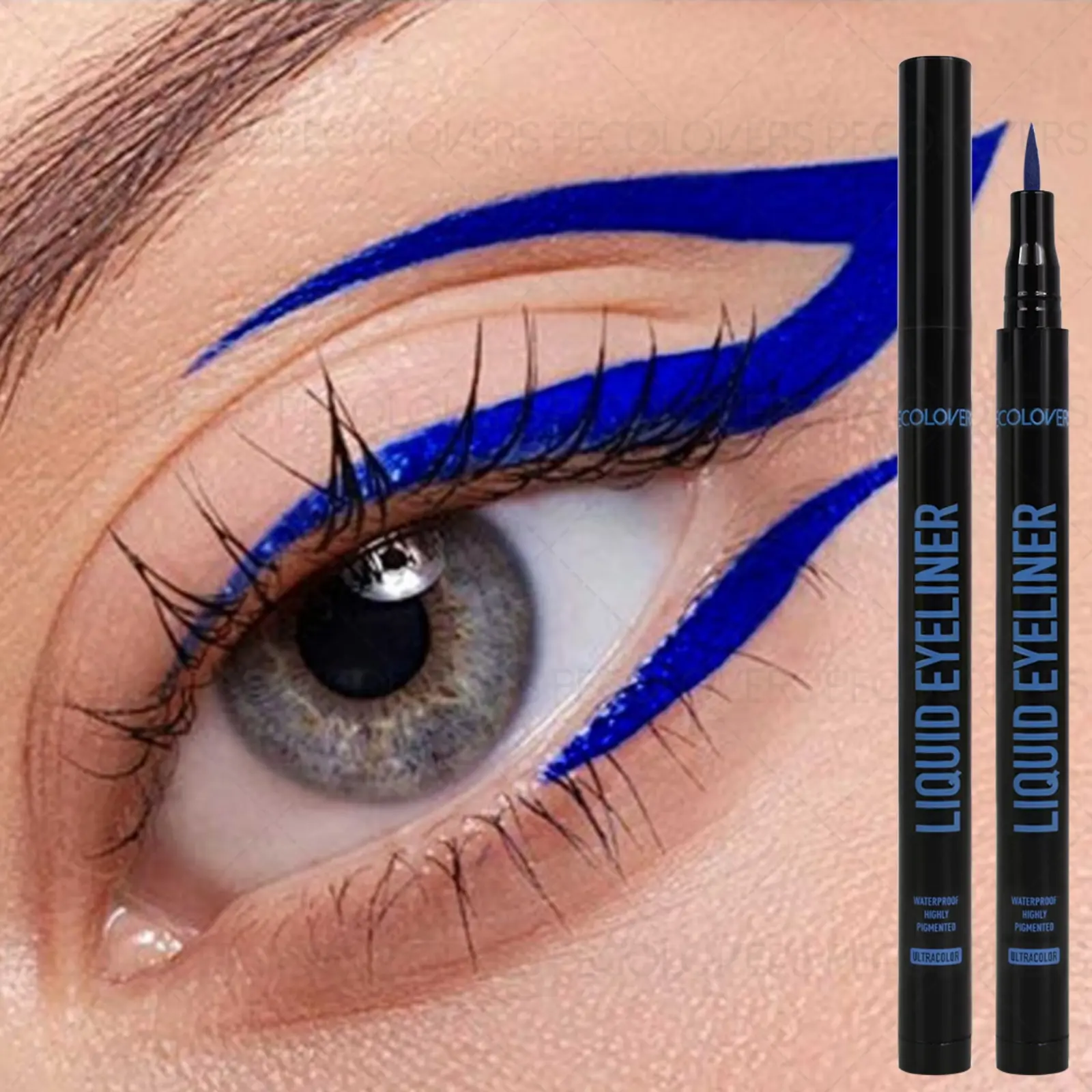 1PC Colorful Liquid Eyeliner, Multiple Color Options, Waterproof, Smooth Finish, Natural Finish, Precise Line, High Pigmentation, Makeup Tool, Glamorous Eye Makeup