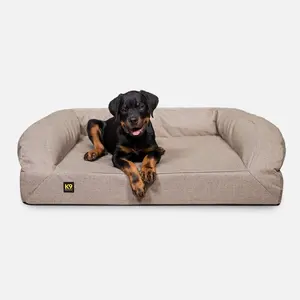 Tough Ripstop™ Rectangle Bolster Orthopedic Dog Bed Tough Ripstop™ Rectangle Bolster Orthopedic Dog Bed