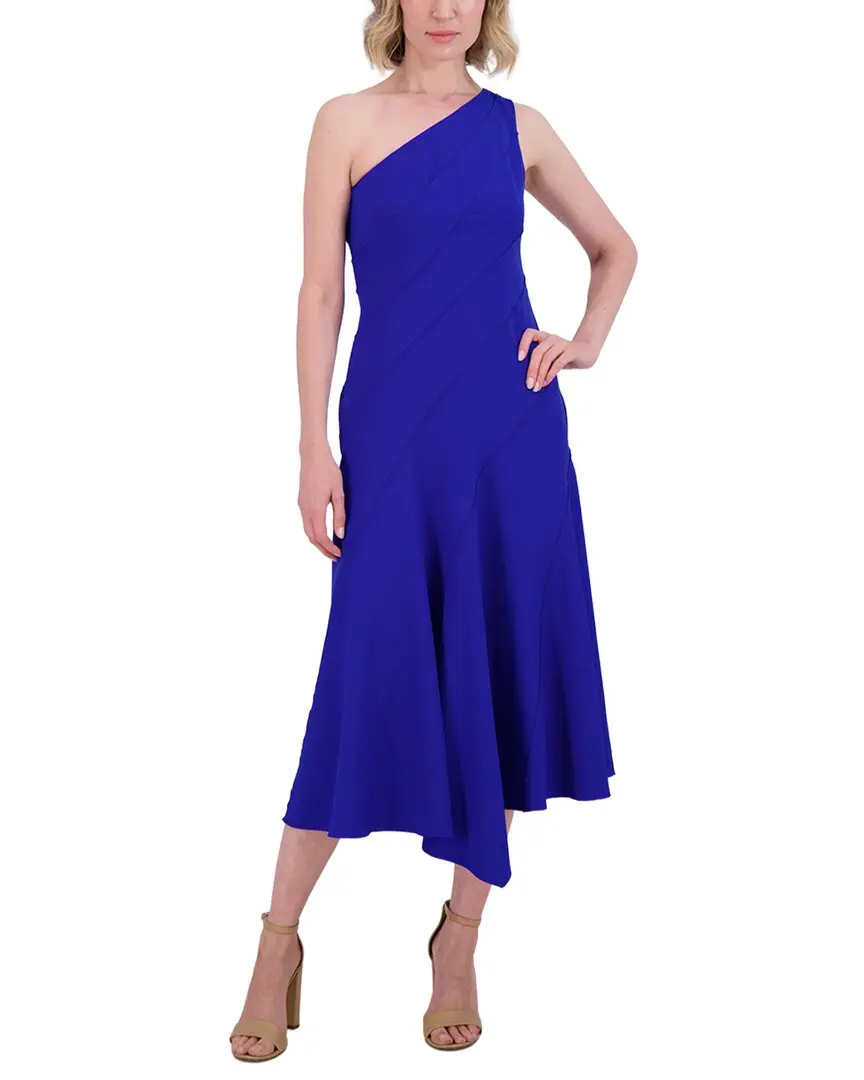 Vince Camuto One Shoulder Solid Maxi Dress Vince Camuto One Shoulder Solid Maxi Dress