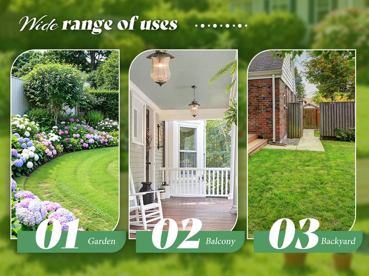 [Spring Sale] AMERLIFE 2 Tier Raised Garden Bed, Mortise & Tenon Structure 23 Inch Depth Fir Wood Planter Box, 3-Section with Open Base, Ideal for Vegetables, Flowers, Herbs in Backyard/Garden/Patio, 142x49x24 in