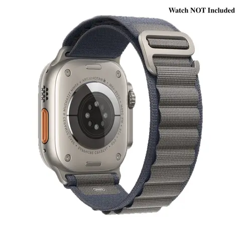 Nylon Strap Compatible with Smart Watch Ultra Band for Men Women, Nylon Solo Loop Replacement Strap for Smart Watch Ultra 1-3 Watch Series 11 10 9 8 7 6 5 4 SE 1-3 Wearable Accessories Adjustable Durable, Multi-Size,