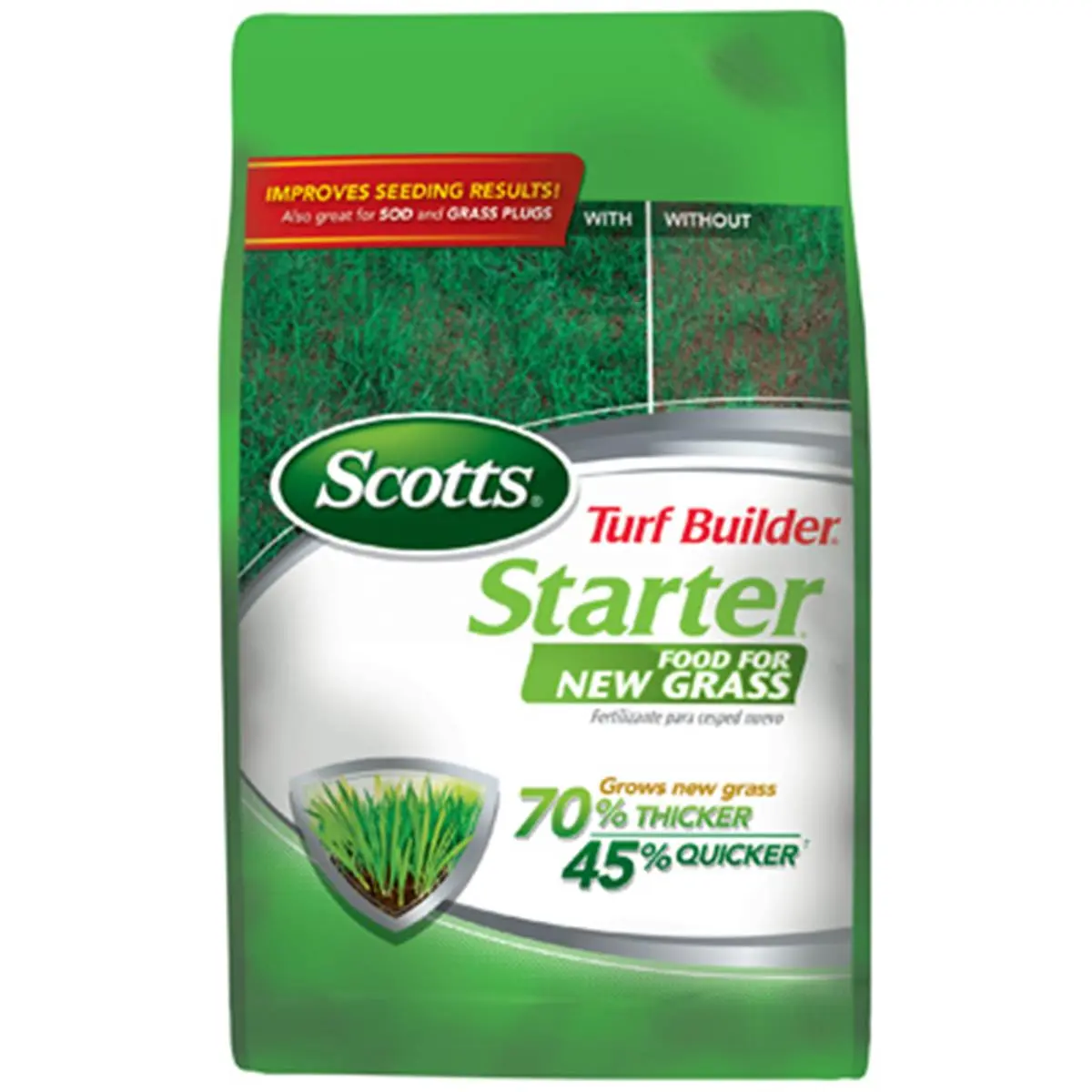 212 MAIN Scotts 21701 Turf Builder New Grass Growth Fertilizer, 1 m Coverage