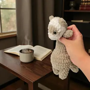 Floppy Ferrets Handmade Crochet Cuties Full of Personality Yarn Plush Toy for Cozy Home Decor