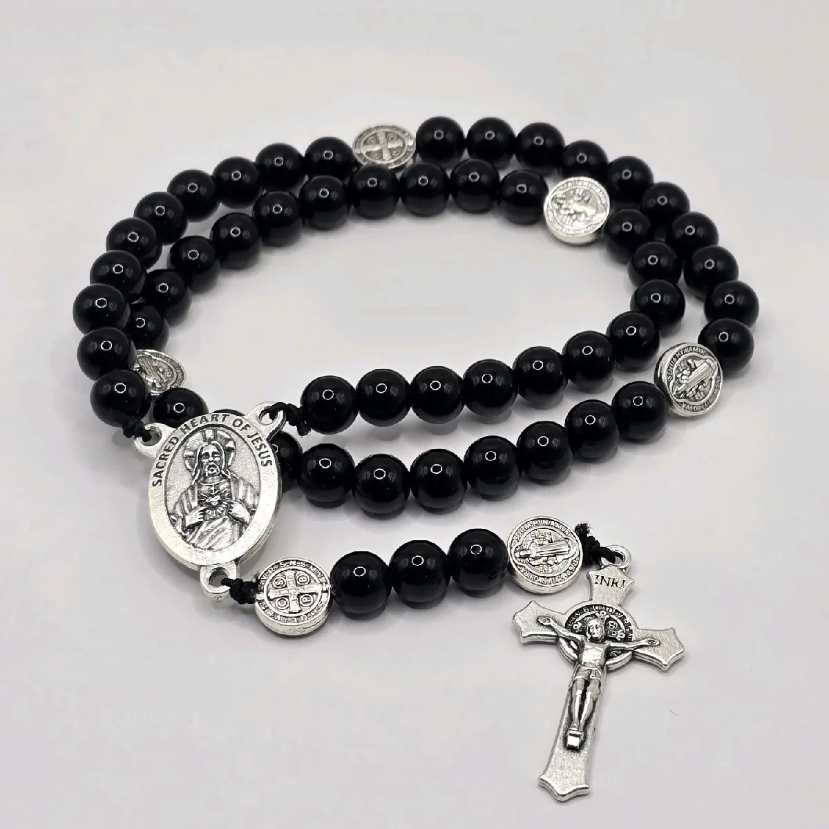 Stretchy Rosary Bracelet (Homemade and Made-to-order) Catholic Devotional