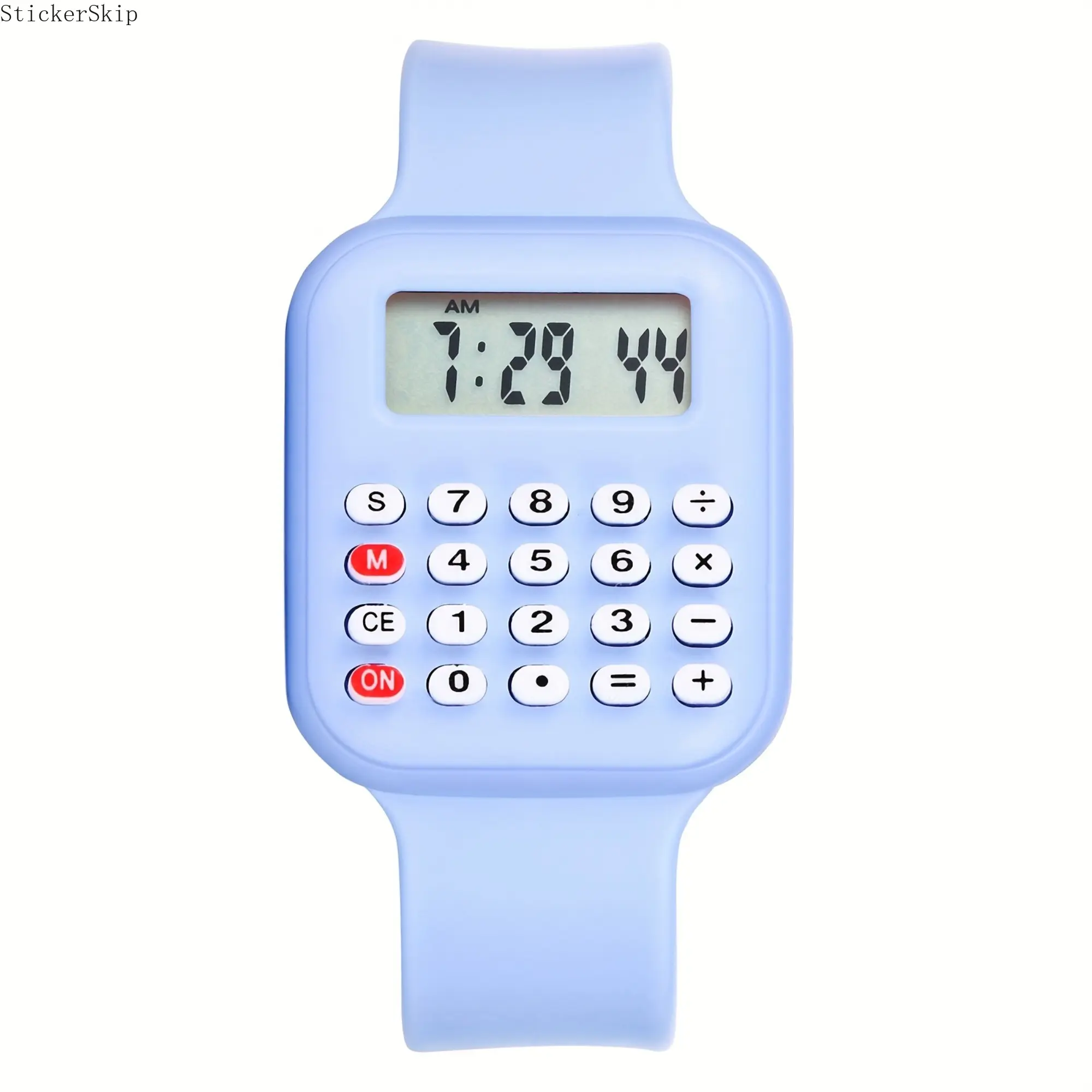 2026 New Teen Calculator Digital Watch, Unisex Sports Electronic Wristwatch with Math Calculation, Date & Time Display, Casual Student Timepiece, Ideal Gift for Back to School, Christmas and School Opening Season
