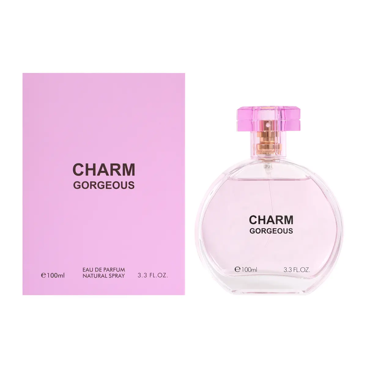 Charm Gorgeous Eau De Parfum Natural Spray for Women 100Ml/3.3fl.oz.