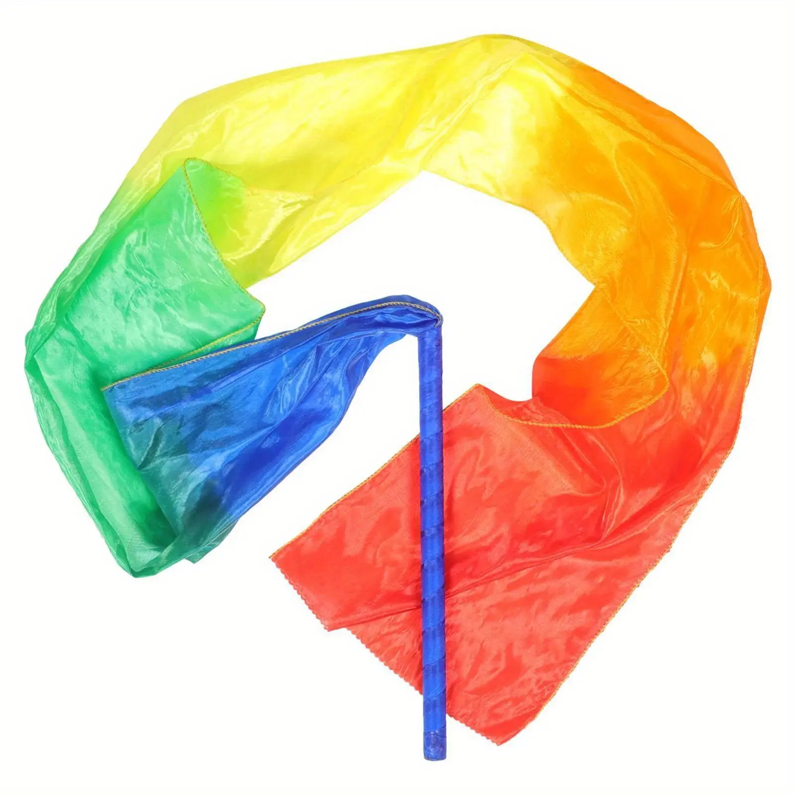 1 Gymnastics Ribbon Training Equipment Fitness Gymnastics Ribbon Gymnastics Performance Dance Ribbon Flash Sports Performance Strip Rhythmic Gymnastics Ribbon