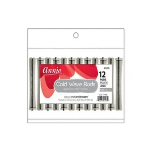 Annie #1105 Long Cold Wave Rods 12 ct Gray