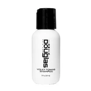 David Douglas Beauty Violet Toning Shampoo - 2oz (50g) Blonde Haircare Liquid Cleanser, Infused with Violet Pigment for Hair Cleansing and Toning