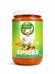 Widiana's Epices All Purpose Seasoning 16 fl oz - Spicy Caribbean Cooking Paste | Fresh Peppers Garlic & Herbs | All Natural | No Preservatives | Gluten Free | Vegan