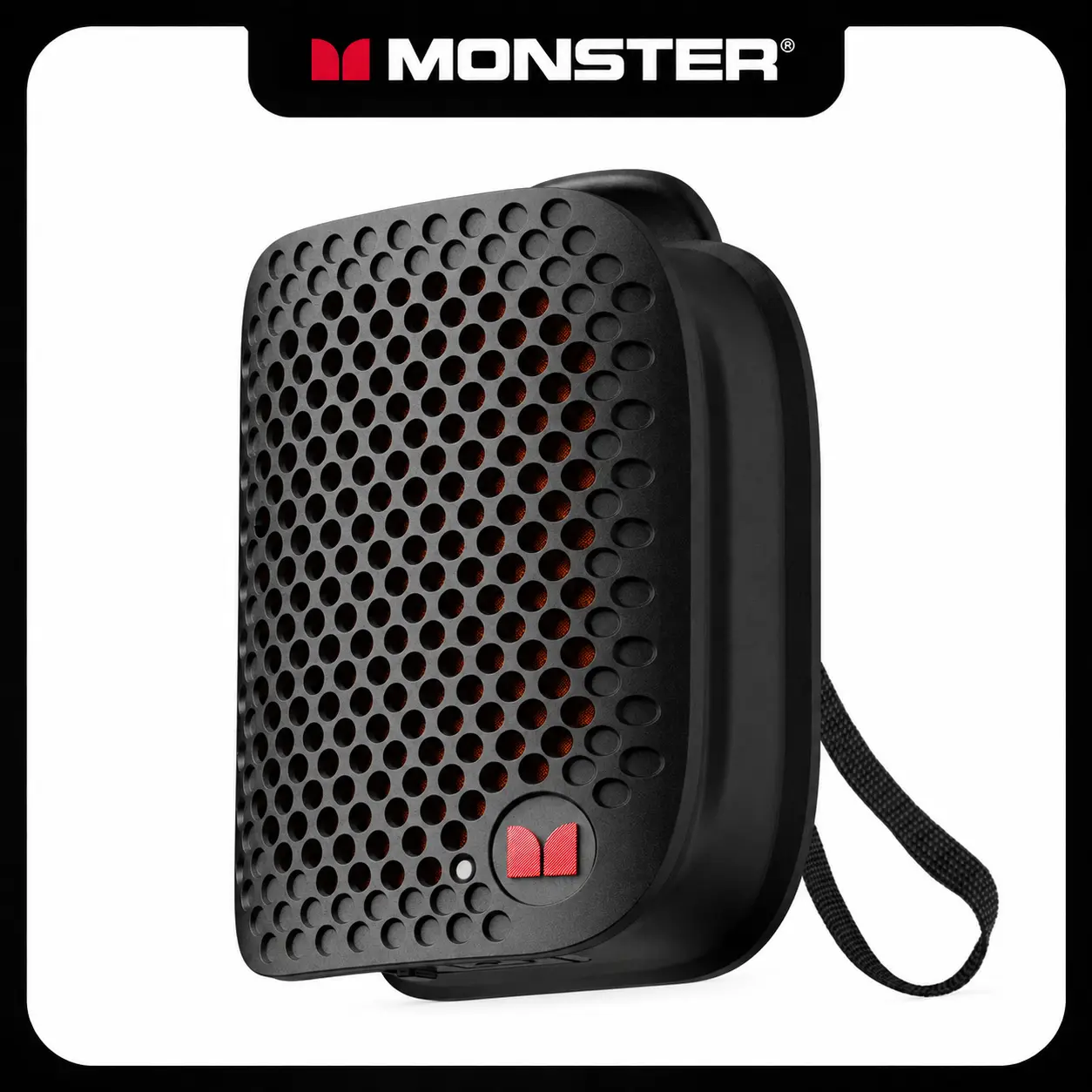 MONSTER M3 Portable Bluetooth Speaker, Magnetic Clip-On Wearable Wireless Speaker with TWS Stereo Sound, IPX7 Waterproof, Lightweight 80g Mini Speaker for Travel, Camping, Outdoor Activities, Work & Daily Use - TikTokShopBackToSchool