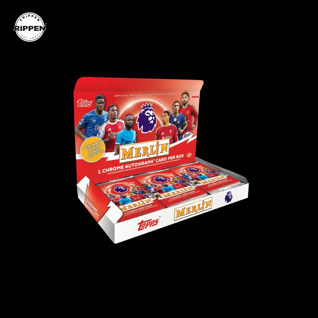 2026 Topps Merlin Premier League Soccer Hobby Box - Topps Soccer Cards