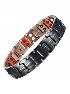 Men's Bracelet — Jewelry Gift (Includes Sizing Tool) | Magnetic Accessory | Outdoor & Casual Style | Sturdy & Durable | Comfortable Fit