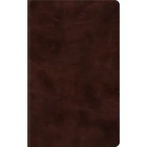 ESV Thinline Bible, Thumb Indexed (Trutone, Espresso)