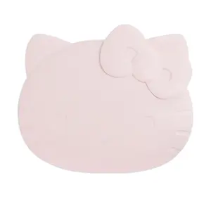 Hello Kitty Kawaii Battery Compact Mirror- Matte Pink