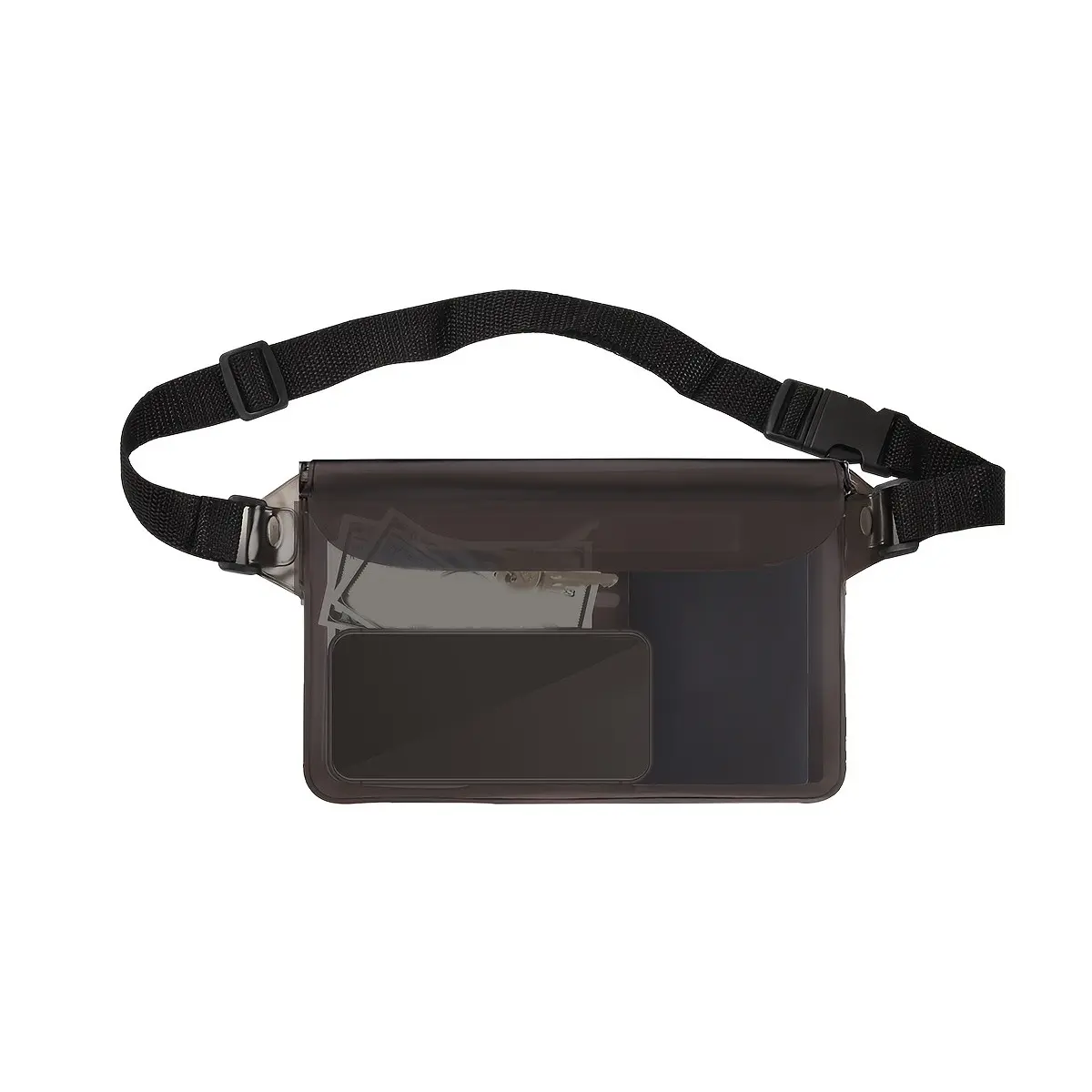Waterproof Pouch with Adjustable Waist Strap, Screen Touch Sensitive Dry Bag, Keeps Phone & Valuables Dry, Ideal for Swimming, Kayaking, Boating, Fishing, Beach Diving, Boating Accessory, Outdoor, Waterproof Fanny Packs, Waterproof Belt Bag, Waist Bags