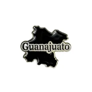 Guanajuato State Hat Pin Gold/Black
