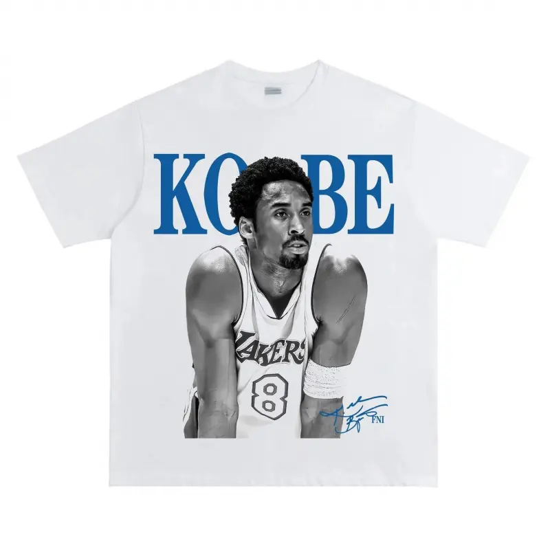 Men's Vintage Basketball Graphic T-Shirt, Smooth 100% Cotton Short-Sleeve Round Neck Tee, Casual Retro Menswear with Seamless Design