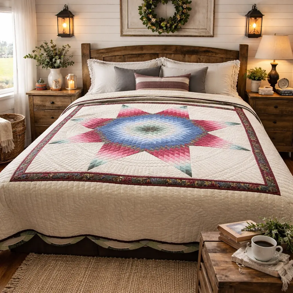Amish Quilt (Radiant Star)