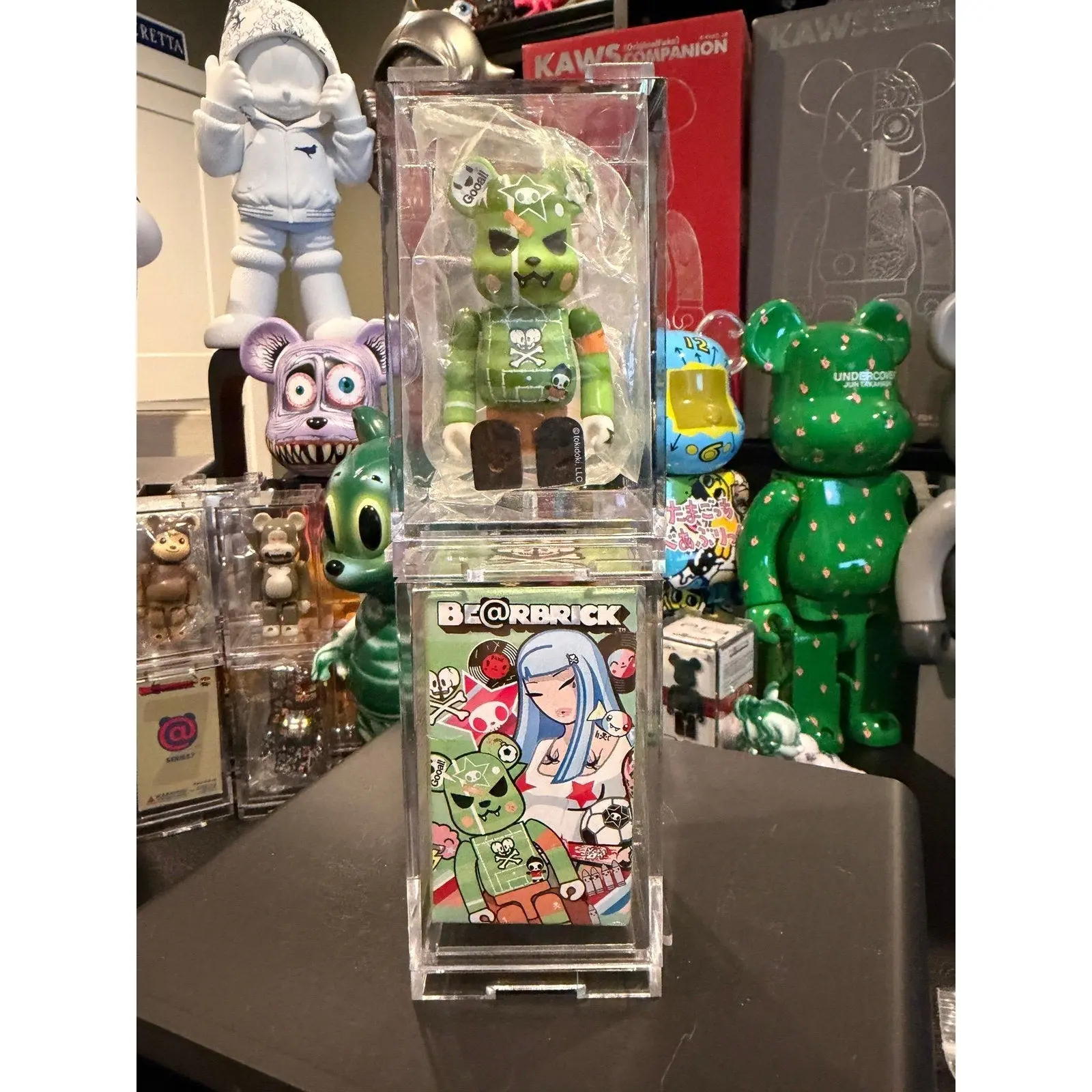 Bearbrick 100% Tokidoki Blister Soccer Be@rbrick Medicom Nycc Tokyo 2008