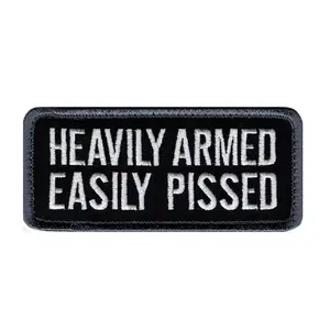 Heavily Armed Easily Pissed 2nd Patch (4.0 X 2.0 -Hook Fastener-HA3)