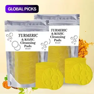 Turmeric Cleansing Pads, Deep Pore Cleansing Facial Pads, Moisturizing Facial Cleansing Pads, Facial Skin Care Product for Daily Use, Moisturizer #GLOBAL PICKS