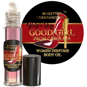 MOBETTER FRAGRANCE OILS She's a Very Good Girl from Carolina Women Perfume Body Oil (.33 Fluid oz, She's a Very Good Girl from Carolina)