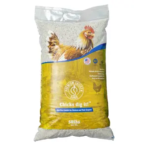 Premium Chicken Sand 50 Lb Bag - Odor Eliminating Bedding for Chicken Coops - Natural Absorbency & Odor Control - Soft Yet Sturdy - Reusable & Sustainable Choice