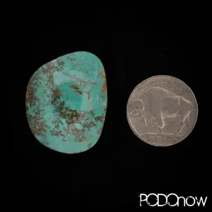 Turquoise Easter Blue Cabochon - Handmade - Freeform - Designer