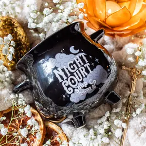 ACOTAR 22oz Night Court Cauldron Soup Mug for Romantasy and Fantasy Booktok Readers