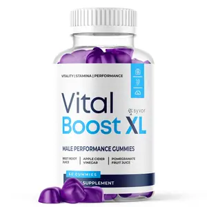 (1 Pack) VitalBoost XL Gummys Advanced Formula VitalBoostXL 60 Gummies Daily Vitality & Wellness Support