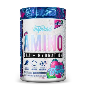 Inspired EAA Dietary Supplement Powder, Electrolyte Mix Amino Blend with Protein for Sports Performance, Gym Fitness Muscle Support (for Active Individuals)