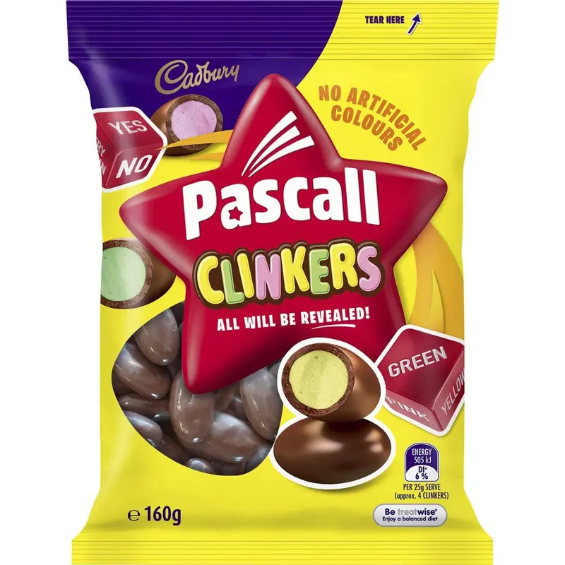 Cadbury Clinkers Pascall