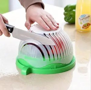 Salad Cutter Bowl | Chop, Drain & Serve in 60 Seconds