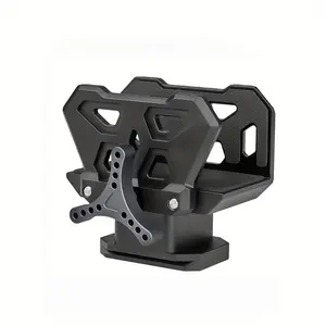 Multifunctional Aluminum Alloy Photography Tripod Stand Clamp, Outdoor Adapter for 3/8 Inch Thread and Tripod Head Mounting